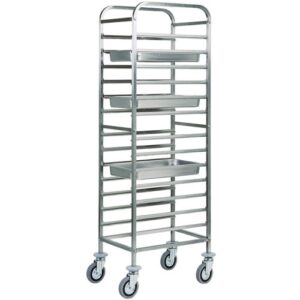 CARRELLO INOX PORTATEGLIE 14xGN1/1   CA1479