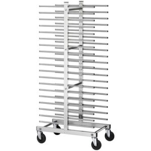 CARRELLO INOX PORTATEGLIE UNIVERSALI   CA1480D   40 TEGLIE