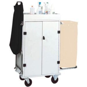 Carrello Portabiancheria Armadiato  2 Sacchi  cm 80/153x50x158