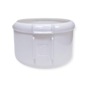 Carapina IFI in POLIETILENE - bianco H 126,5  mm - Ø 200 mm - 3 litri