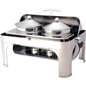 Scaldavivande Chafing Dish con Pentole 4,6L CD6505  cm 65x48,5x42,9