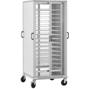 CARRELLO PORTAPIATTI ARMADIATO  10xGN2/1  CG1439A
