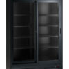 Vetrina frigo bibite ventilata 764 L CL 1100 V2GC SL BLACK – 2 porte scorrevoli – 0°C/+10°C – L113×P64,5×H202,3 cm