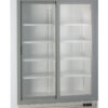 Vetrina frigo bibite ventilata 764 L CL 1100 V2GC SL WHITE – 2 porte scorrevoli – 0°C/+10°C – L113×P64,5×H202,3 cm