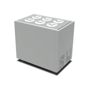 Banco a Pozzetto 6 gusti + 4 di riserva - COMBI 6C - conservatore a carapine per Gelato e Granite
