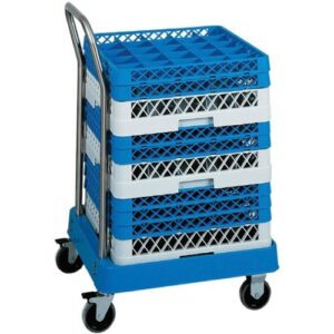 Carrello ABS Portacestelli Lavastoviglie con Manico CP1447 cm 53x56x92