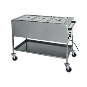 Carrello termico a bagnomaria Forcar CT1760 – 3 GN 1/1