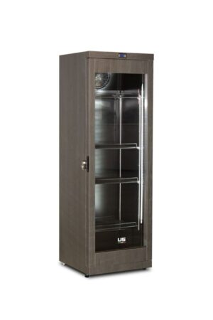 CANTINETTA - VETRINA FRIGO VINI STATICA - CW 400 2 MT L - Capacità 375 LITRI - Temp. +2°/+20°C - Dim. cm. L 64 x P 61,3 x h 188,5