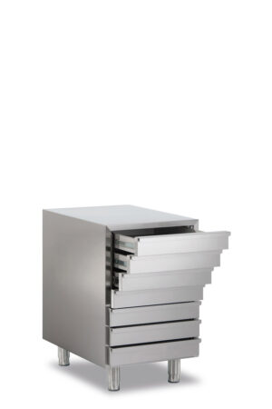 CASSETTIERA NON REFRIGERATA - Dimensioni cm. L51xP78xh80