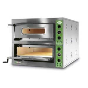 FORNO PER PIZZA INOX 12 PIZZE Ø36 CM - B9+9