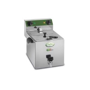 FRIGGITRICE ELETTRICA DA BANCO SINGOLA CR 8 LITRI