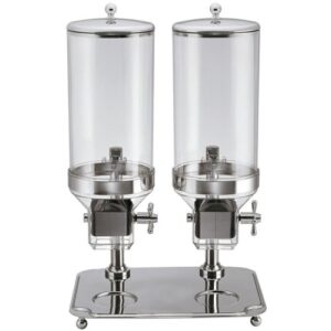 Distributore Cereali Doppio 16L  DC10302  cm 48x26x66
