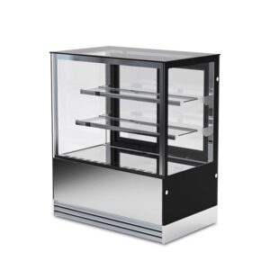 VETRINA FRIGO ORIZZONTALE REFRIGERATA POSITIVA VENTILATA PASTICCERIA - MOD. DELUXE 92 PSV - Temp. +2°C/+10°C - Dim. cm L90xP74xh120