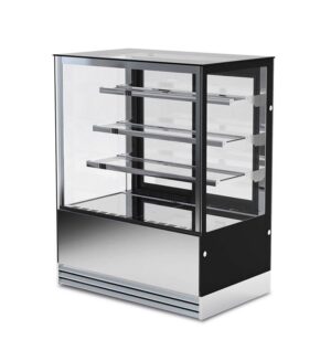 VETRINA FRIGO ORIZZONTALE REFRIGERATA POSITIVA VENTILATA PASTICCERIA - DELUXE 93 PSV - Temp. +2°C/+10°C - Dim. cm. L90xP74xh130