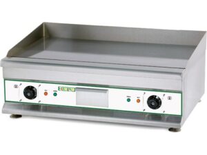 Frytop Elettrico Liscio 2 zone di cottura  EG750 - Piano cottura cm 74,6x39,8