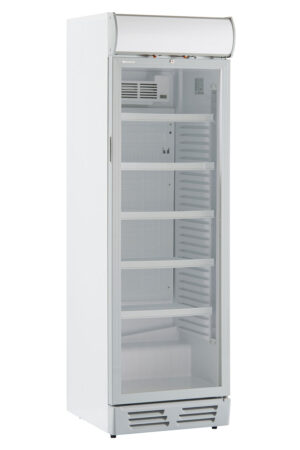 VETRINA VERTICALE FRIGO BIBITE POSITIVA STATICA - EKG 390 C - COLORE BIANCO - TN 390 LITRI - Temp. 0°C/+10°C - Dim. cm L60xP65,5xh195