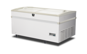 Isola a vetri scorrevoli - EVO GT 150 - Capacità lorda 510Lt - Temp. -18°-23°C - Dim. cm L 150,5 x P 93,4 x h 82,8