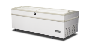 Isola a vetri scorrevoli - EVO GT 200 - Capacità lorda 808Lt - Temp. -18°-23°C - Dim. cm L 200,5 x P 93,4 x h 82,8