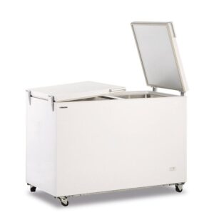 CONGELATORE A POZZETTO STATICO - FR 400 FLP - porta cieca con sistema flip flop - Temp. -13°C/-23 °C - Dim. cm. L130,5xP63xh87,5
