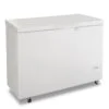 Congelatore a pozzetto statico con porta cieca battente – Klimaitalia FR 500 PS K | -24/-18 °C | L 155,5 × P 72 × H 84,5 cm