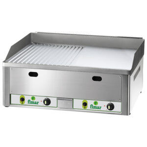 FRY TOP DA BANCO MISTO  A GAS  - Dim. 66x60x30h- 8 kW