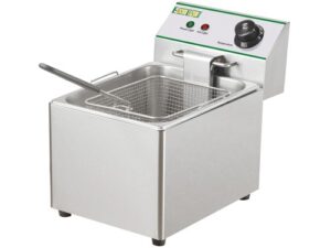 Friggitrice Elettrica da banco  FY8L  Cesto cm 24 x 18,5 x 14  Capacità olio 8,85L
