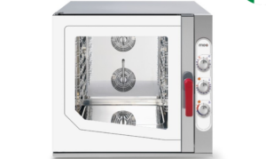 Forno Elettrico a Convezione MEC - Mod. SPE 66 SVR.1B - 6 Teglie 60x40 cm - GN 1/1 - Meccanico - Vapore Diretto