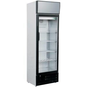 VETRINA FRIGO BIBITE POSITIVA STATICA - Mod. G-SNACK290SC - Temp. +2°C/+8°C - Dim. cm L59,5xP57,5x183h