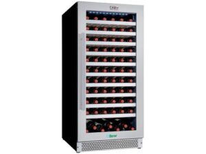 CANTINETTA – FRIGO VINI VENTILATO 71 BOTTIGLIE – Mod. G-VI120S – Temp. +5°C/+18°C – Dim. cm L59,5xP71xh127