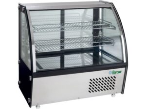 VETRINA REFRIGERATA POSITIVA VENTILATA DA BANCO - Mod. G-VPR160 - Temp. +2°/+8°C - Dim. cm L87,3xP58x67h