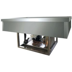 VASCA INOX REFRIGERATA INCASSO 3x1/1   G-VRI311F    Temp. -5ºC +5ºC