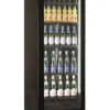 Vetrina frigo bibite ICOOL 401 BLK – 360 L – Statica – 0°C/+10°C – L60×P64,9×H180,1 cm