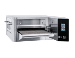 Forno a tunnel elettrico a nastro per pizza Prismafood - Mod. TUNNEL C80 - Fino a 206 pizze per ora