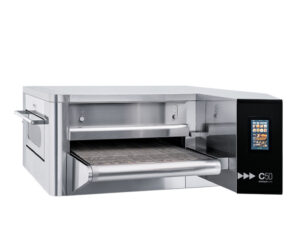 Forno a tunnel a gas a nastro per pizza Prismafood - Mod. TUNNEL C50 GAS - Fino a 86 pizze per ora