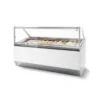 ISA MILLENNIUM ST 170 - vetrina orizzontale gelateria 18 gusti gelato - ventilata - Temp. -20/+10 °C Dim. Cm. 166x110x117h