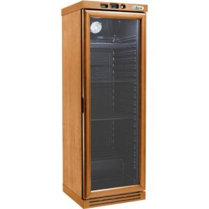 CANTINETTA – FRIGO VINI STATICO IN LEGNO – Mod. KL2791NB – Temp. +2°C/+8°C – Dim. cm L64xP61xh186