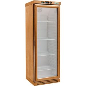 CANTINETTA – FRIGO VINI STATICO IN LEGNO – Mod. KL2791N – Temp. +2°C/+8°C – Dim. cm L64xP61xh186