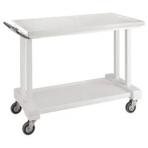 Carrello di servizio Forcar LP1000 | 2 ripiani | L115xP55xH82 cm