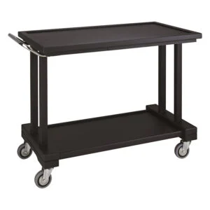 Carrello di servizio Forcar LP800 | 2 ripiani | L81xP55xH82 cm