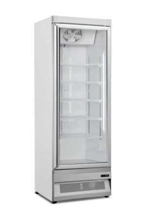 ARMADIO FRIGO VETRINA POSITIVO CON PORTA IN VETRO  - TN 600 LITRI - Temp. 0°C /+10°C - Dim. cm. L75xP71xh199,7