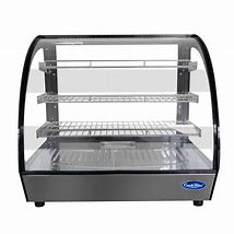 VETRINA RISCALDATA DA BANCO - ROUND 125 LITRI – Temp. 30°C/90°C Dim. Cm 70x58x67,8h
