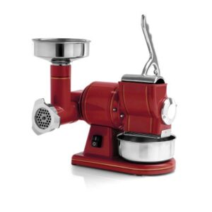 TRITACARNE GRATTUGIA SERIE MIGNON RETRÒ TG 8 R Produzione grattugia 30 (kg/H) Produzione tritacarne 15 (kg/H)