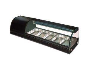 VETRINA SUSHI - MOD. SH 150 - Temperatura 0°C/+6°C - Dim. cm. L150xP41,5xh30