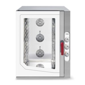 Forno Elettrico a Convezione MEC - Mod. SPE 106 SVR.1B - 10 Teglie 60x40 cm - GN 1/1 - Meccanico - Vapore Diretto