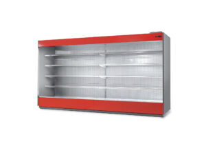 ESPOSITORE MURALE REFRIGERATO STROMBOLI PER CARNI (Predisposto Per Motore Esterno) - PROFONDITÀ 90 Cm