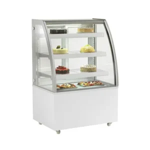 VETRINA FRIGO POSITIVA PASTICCERIA 4 LATI VETRI - MOD. TIFFANY 930 - Temp.+2°C/+8°C – Dim. cm. L92,5xP68xh142