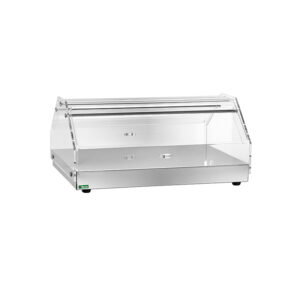 VETRINA NEUTRA DA BANCO porta brioches e croissant - Dim. cm 50x35x25h