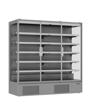 ARMADIO FRIGO MURALE POSITIVO 3 PORTE VETRO – VISION 200 –  Temp. +1°/+10° C – Dim. cm. L193,5xP74xh201
