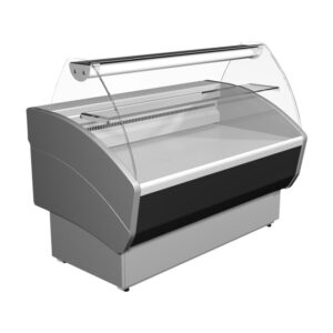 VETRINA FRIGO ORIZZONTALE REFRIGERATA POSITIVA STATICA GASTRONOMIA MEC – Mod. ISLANDA 118 - Dim. cm L118xP83xh117 – TN – Temp. 0°C/+7 °C