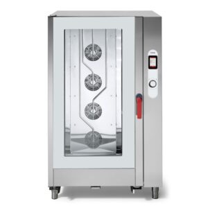 Forno Elettrico a Convezione MEC - Mod. ZPE 166 TC.1B - 16 Teglie 60x40 cm - GN 1/1 - Touch - Vapore Diretto